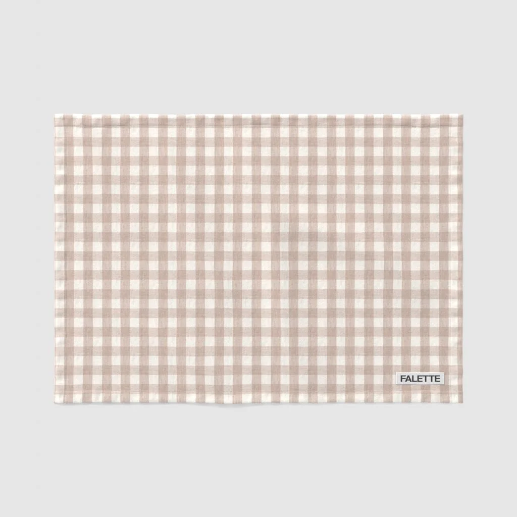 멜란지 선염 체크 제품 대표 이미지