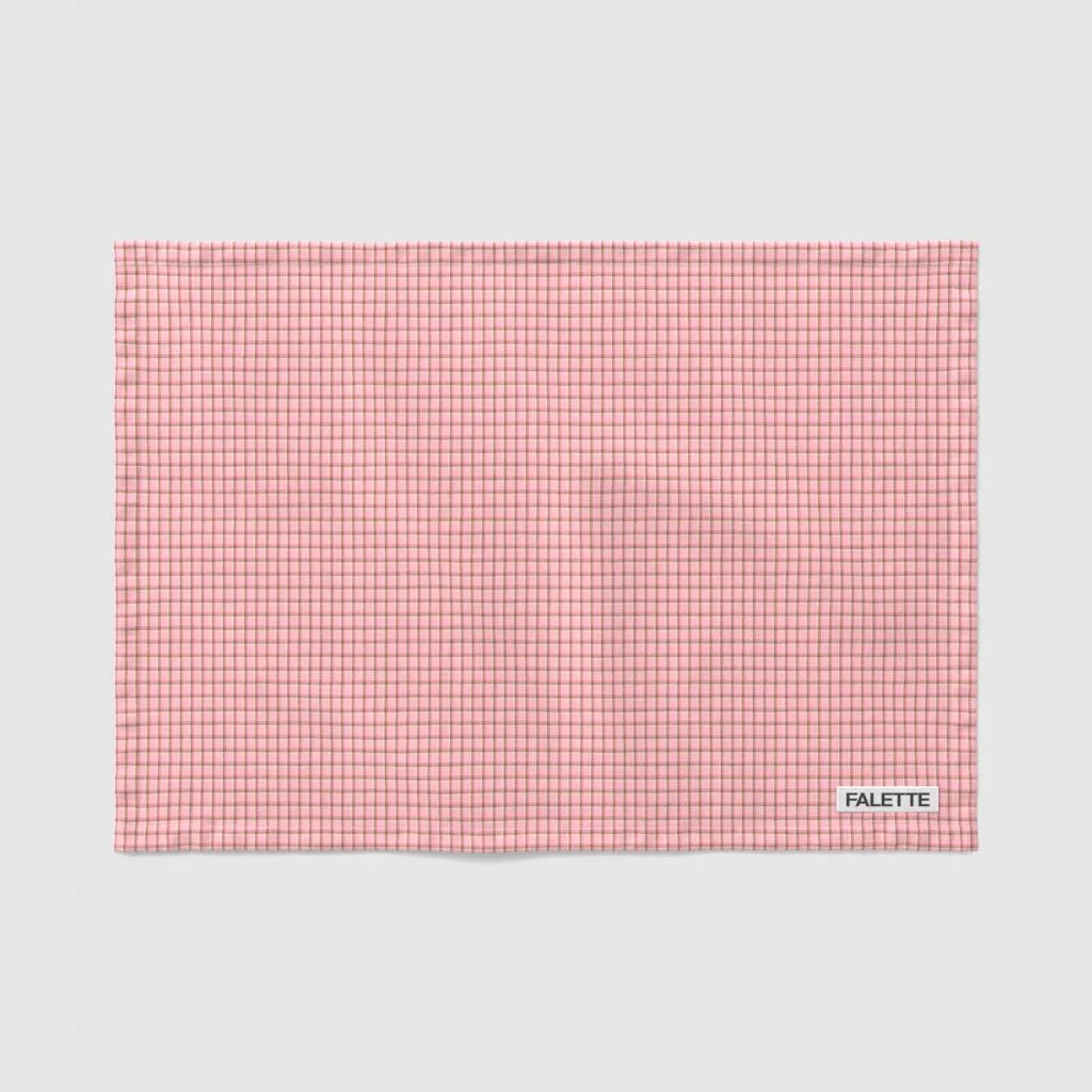 스몰 핑크 체크 제품 대표 이미지